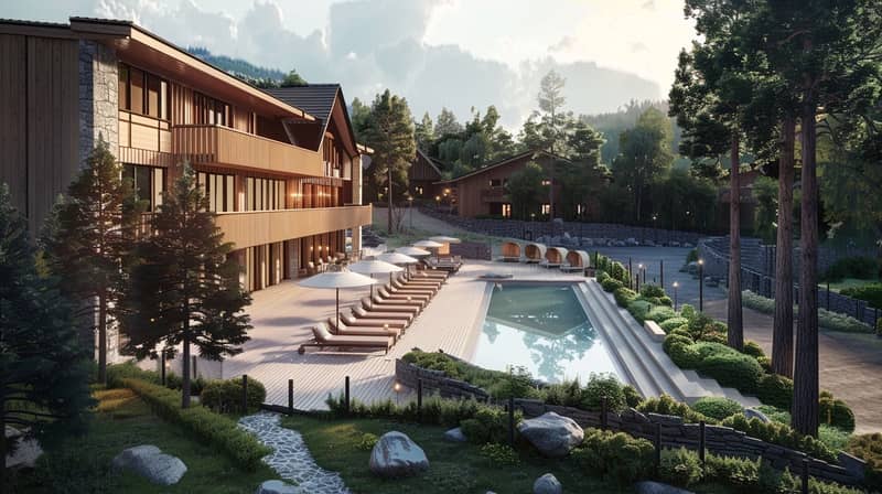 Exclusive Wellness and Residential Tourist Complex — Žabljak / Durmitor — photo 8