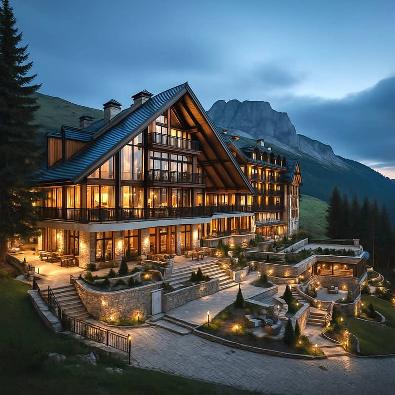 Exclusive Wellness and Residential Tourist Complex — Žabljak / Durmitor — photo 3