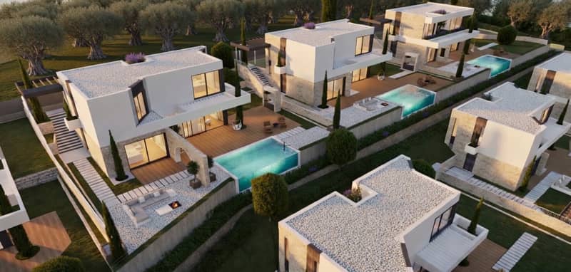 6902 Villas with Pool in Residential Complex in Quiet Area — photo 4