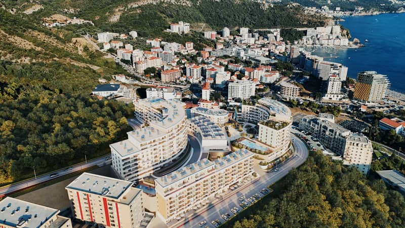EXCLUSIVE AUTHOR'S PROJECT OF A CLUB RESIDENCE ON THE PICTURESQUE COAST OF MONTENEGRO — photo 5