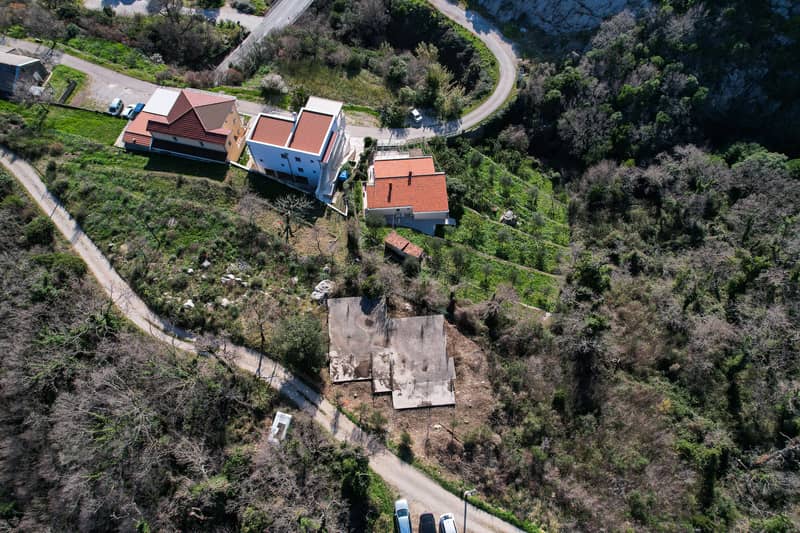 Investment Plot with Project and Foundation in Petrovac with Sea View — photo 2