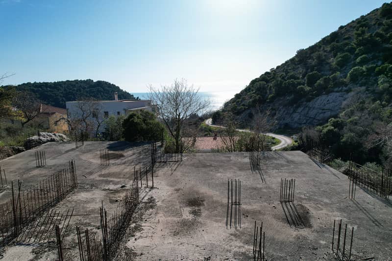 Investment Plot with Project and Foundation in Petrovac with Sea View — photo 4