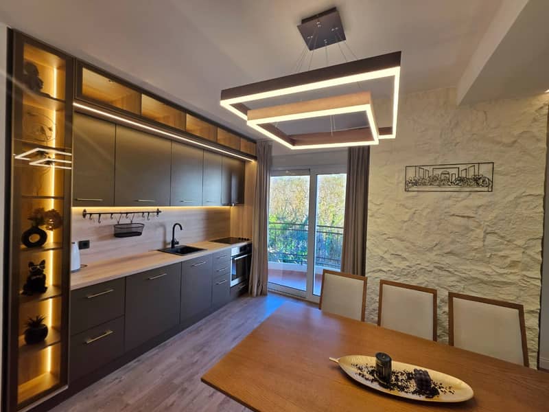 Luxury Three-Bedroom Apartment with Sauna 300 Meters from the Sea – Becici (107 m²) — photo 4