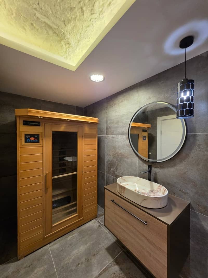 Luxury Three-Bedroom Apartment with Sauna 300 Meters from the Sea – Becici (107 m²) — photo 9