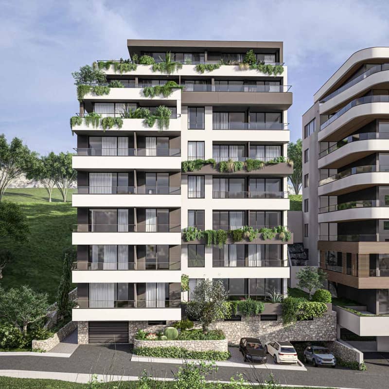 Новостройка Будва, Госпоштина – 2-комнатная квартира 68 м² с гаражом — фото 4