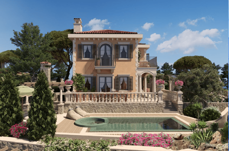 Villas, Lustica — photo 3