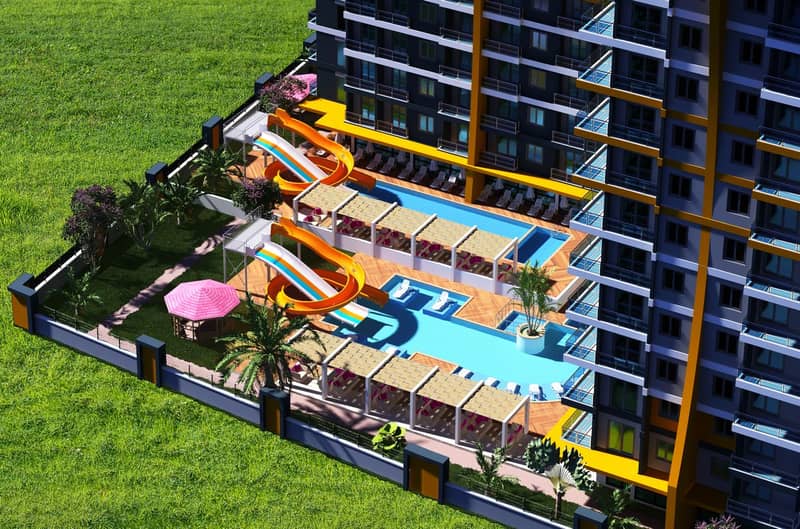 Apartments 100 Meters from the Sea, Mahmutlar District (00628) — photo 3