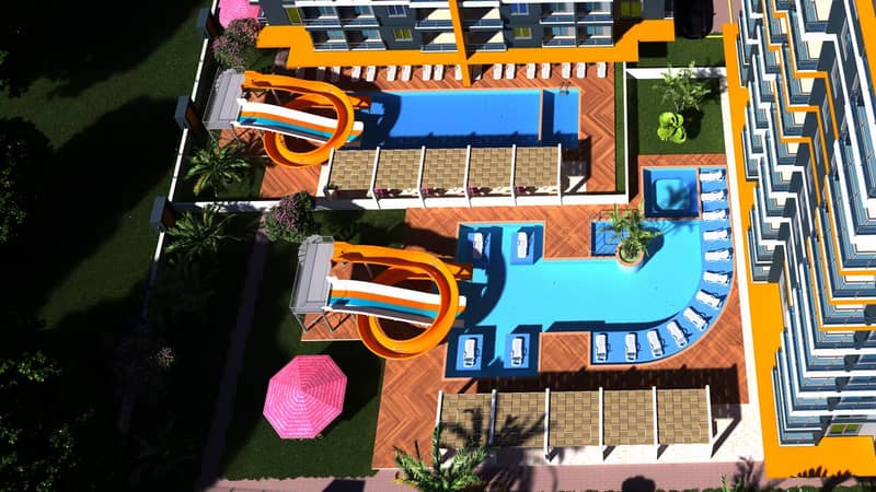 Apartments 100 Meters from the Sea, Mahmutlar District (00628) — photo 4