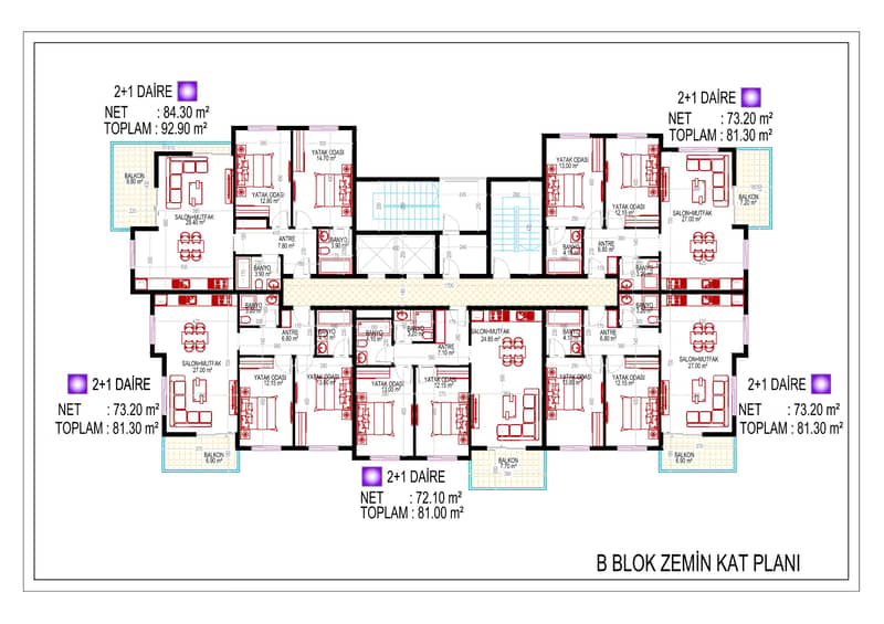 Apartments 100 Meters from the Sea, Mahmutlar District (00628) — photo 29
