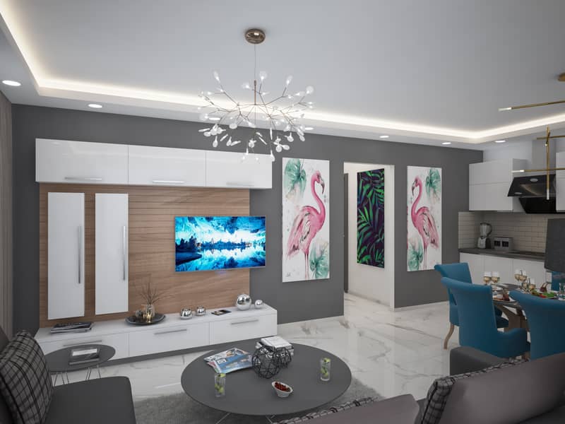 Apartments 100 Meters from the Sea, Mahmutlar District (00628) — photo 9