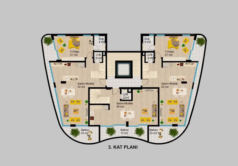 Apartments from the Developer, Kargıdjak (007293) — photo 26