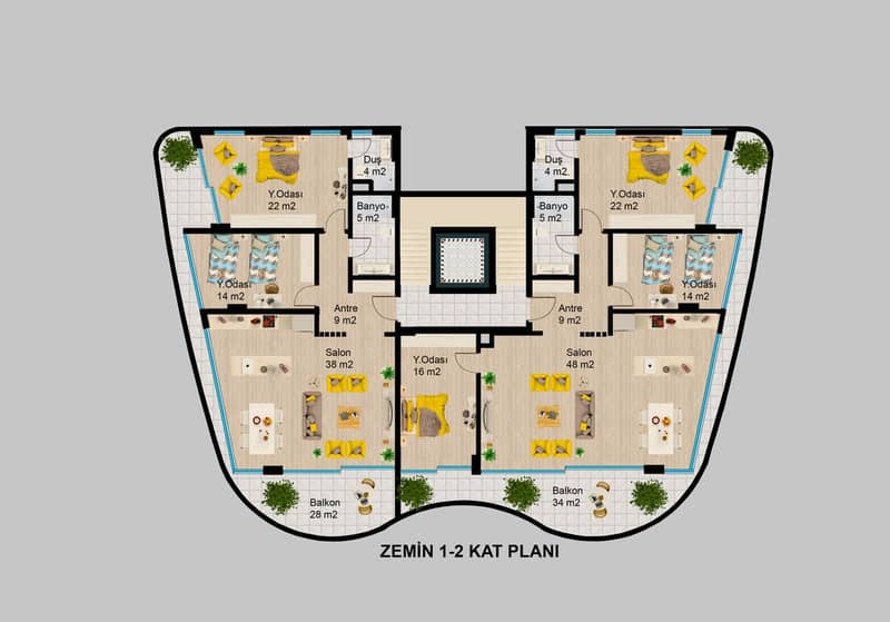 Apartments from the Developer, Kargıdjak (007293) — photo 25