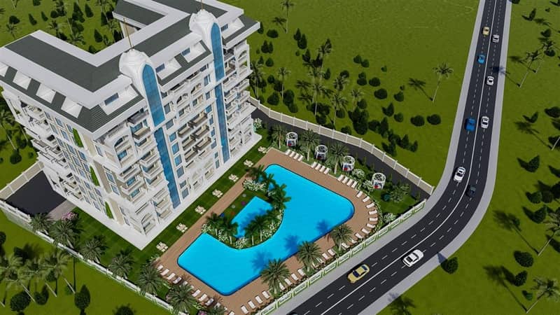 Project in Avşallar. Sea View from All Apartments! (01314) — photo 8