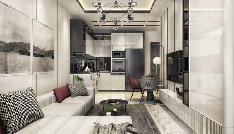 Apartments in an Ultra-Luxury Residential Complex in Central Alanya, Hasbahçe District (019459) — photo 28