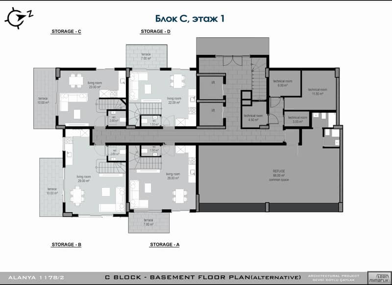 Hayat Dream Homes Alanya – наш жилой комплекс в центре Алании, у пляжа Клеопатры (002000) — фото 24