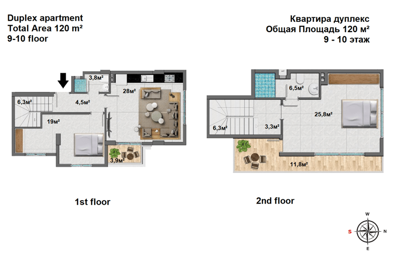 Apartments in Alanya, Mahmutlar District (004139) — photo 44