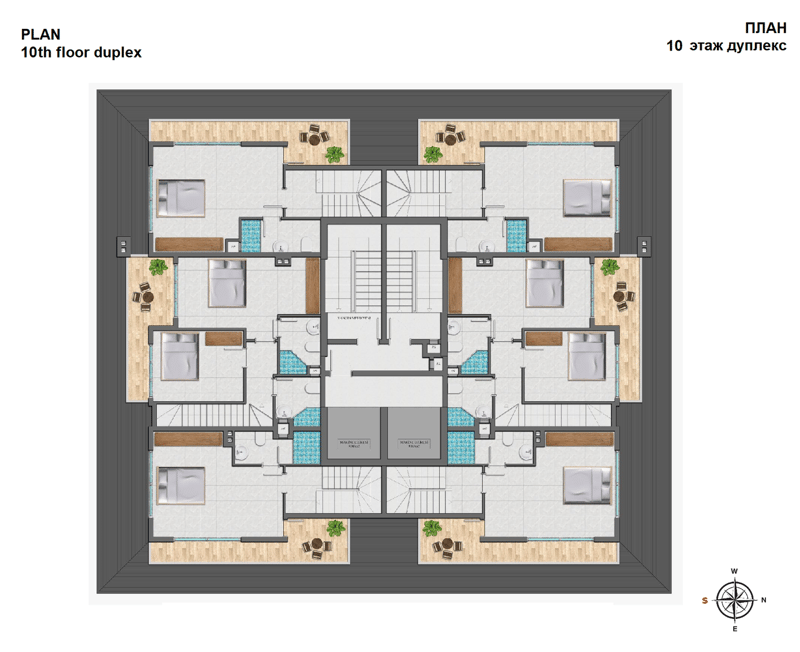 Apartments in Alanya, Mahmutlar District (004139) — photo 29