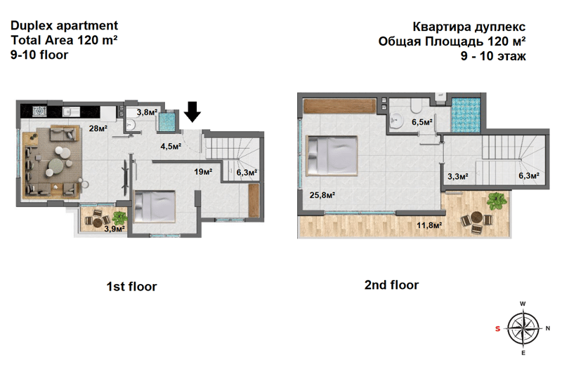 Apartments in Alanya, Mahmutlar District (004139) — photo 45