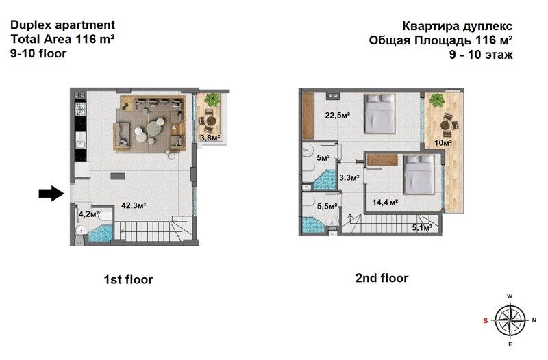 Apartments in Alanya, Mahmutlar District (004139) — photo 43