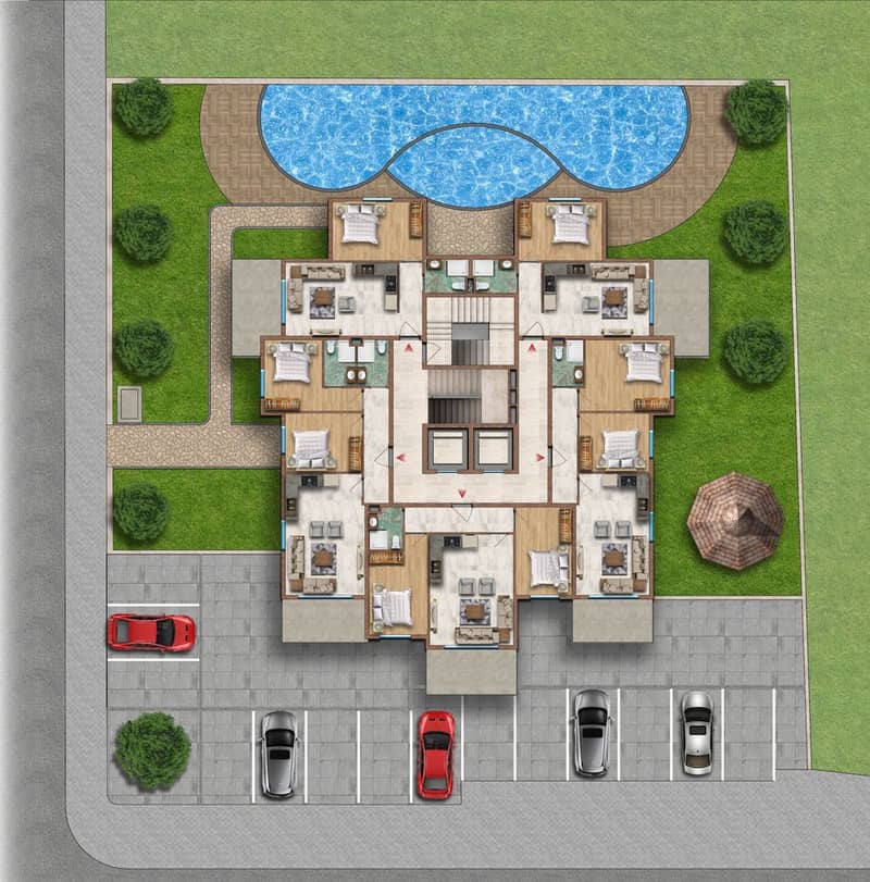 Apartments in Alanya, Mahmutlar District (01514) — photo 9