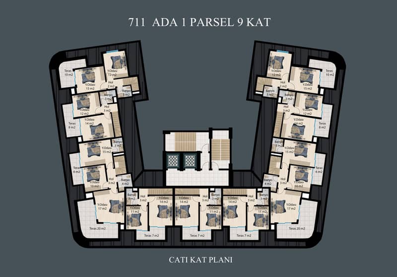 Apartments in Alanya, Quiet Demirtaş District (009293) — photo 29