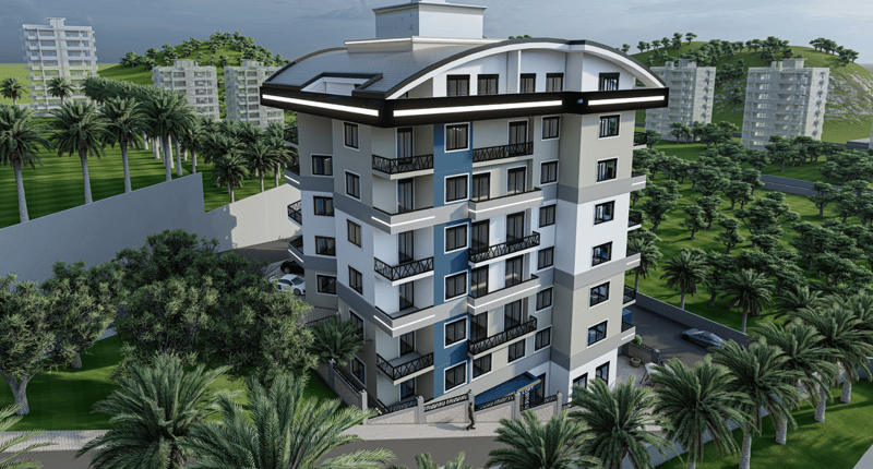 Apartments in a New Residence in the Popular Mahmutlar District, Alanya (002254) — photo 2