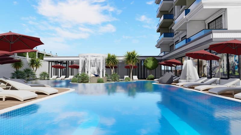 Investment Project! Apartments in a New Residential Complex Under Construction in Kargycak, Alanya (006248) — photo 16
