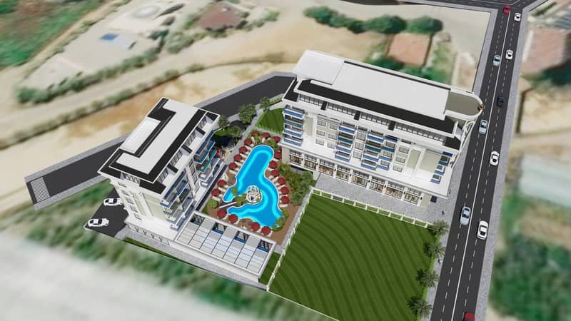 Investment Project! Apartments in a New Residential Complex Under Construction in Kargycak, Alanya (006248) — photo 5