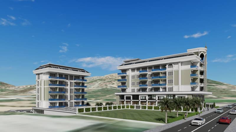 Investment Project! Apartments in a New Residential Complex Under Construction in Kargycak, Alanya (006248) — photo 12