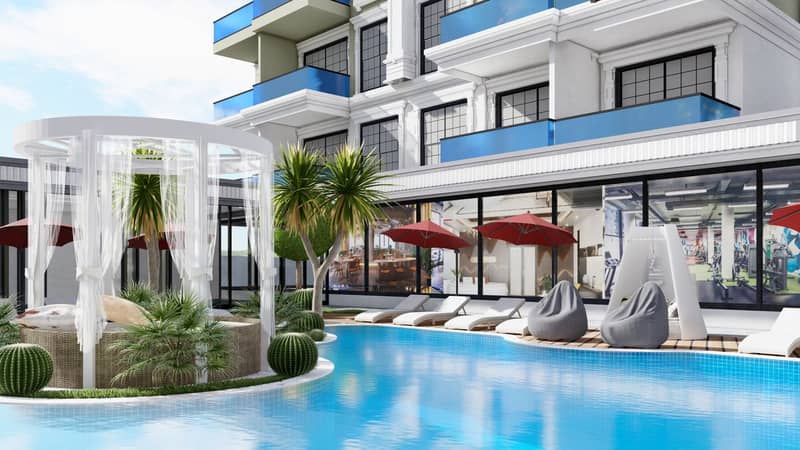 Investment Project! Apartments in a New Residential Complex Under Construction in Kargycak, Alanya (006248) — photo 2