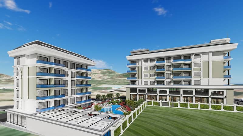 Investment Project! Apartments in a New Residential Complex Under Construction in Kargycak, Alanya (006248) — photo 3
