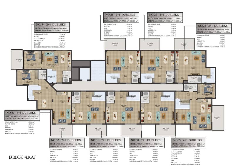 Exclusive apartments from the developer, Avşallar district (00161) — photo 46