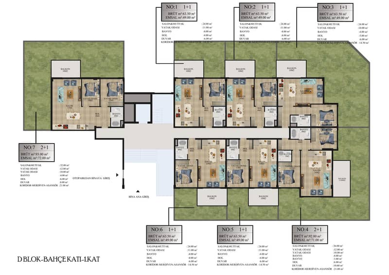 Exclusive apartments from the developer, Avşallar district (00161) — photo 43
