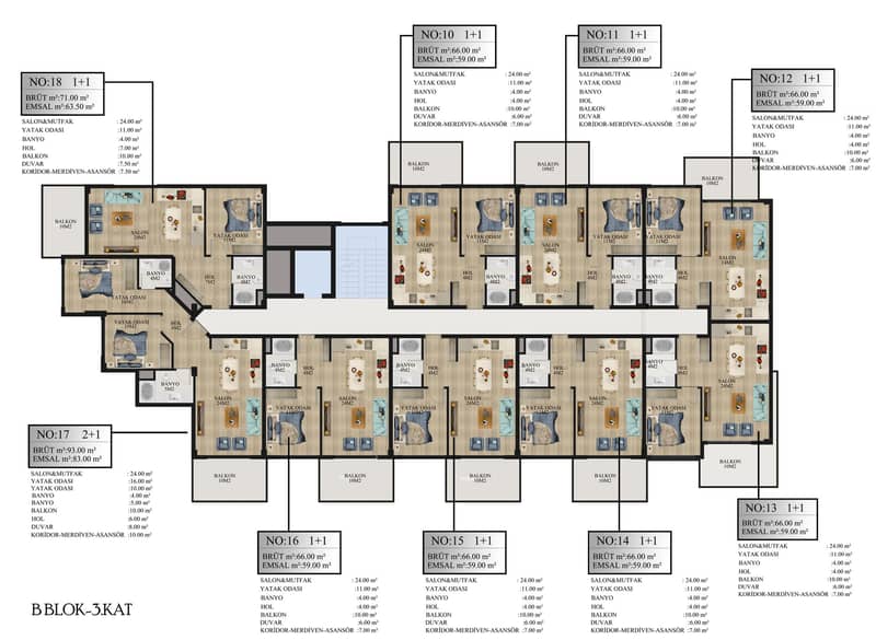 Exclusive apartments from the developer, Avşallar district (00161) — photo 48