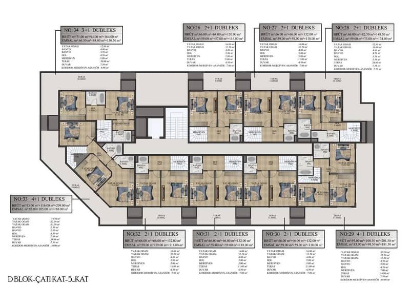 Exclusive apartments from the developer, Avşallar district (00161) — photo 47