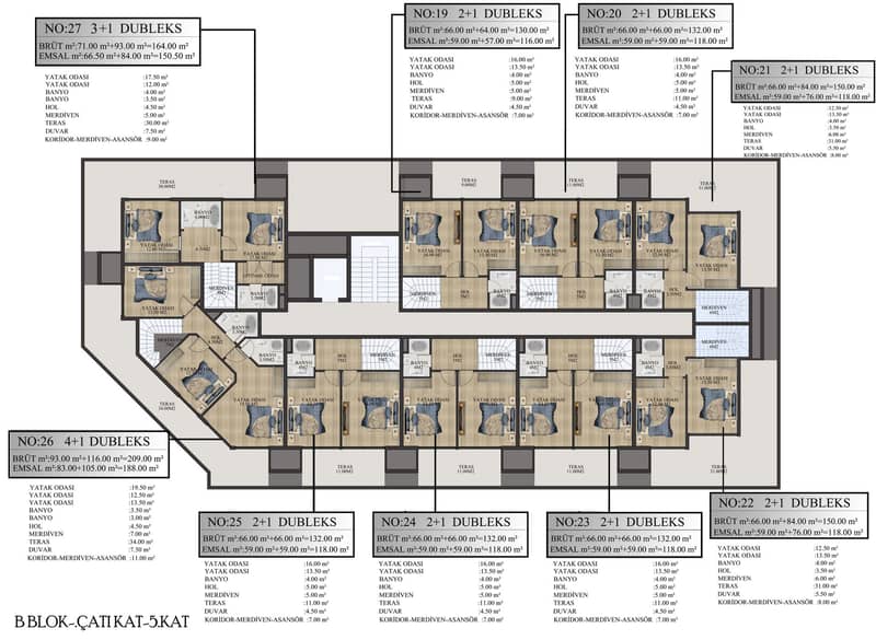 Exclusive apartments from the developer, Avşallar district (00161) — photo 50