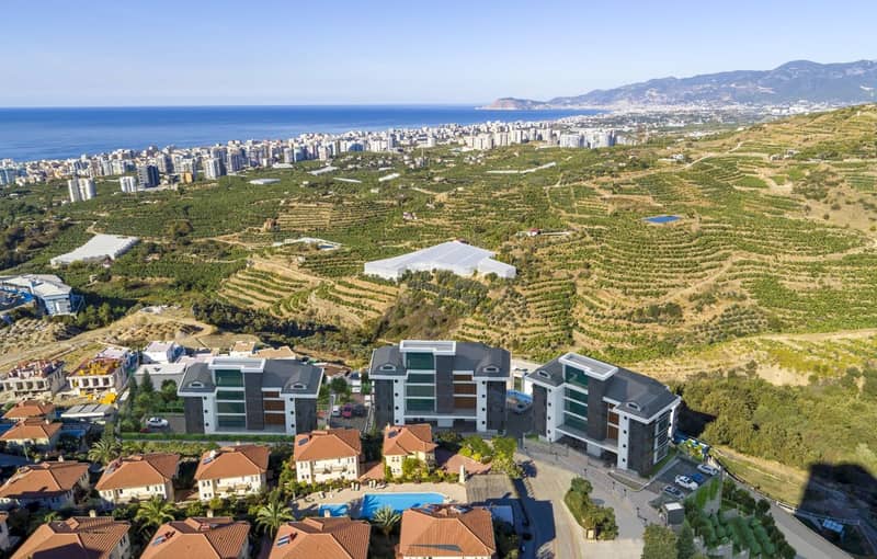 Премиум апартаменты с видом на море в Каргыджак, Алания (00265) — фото 14