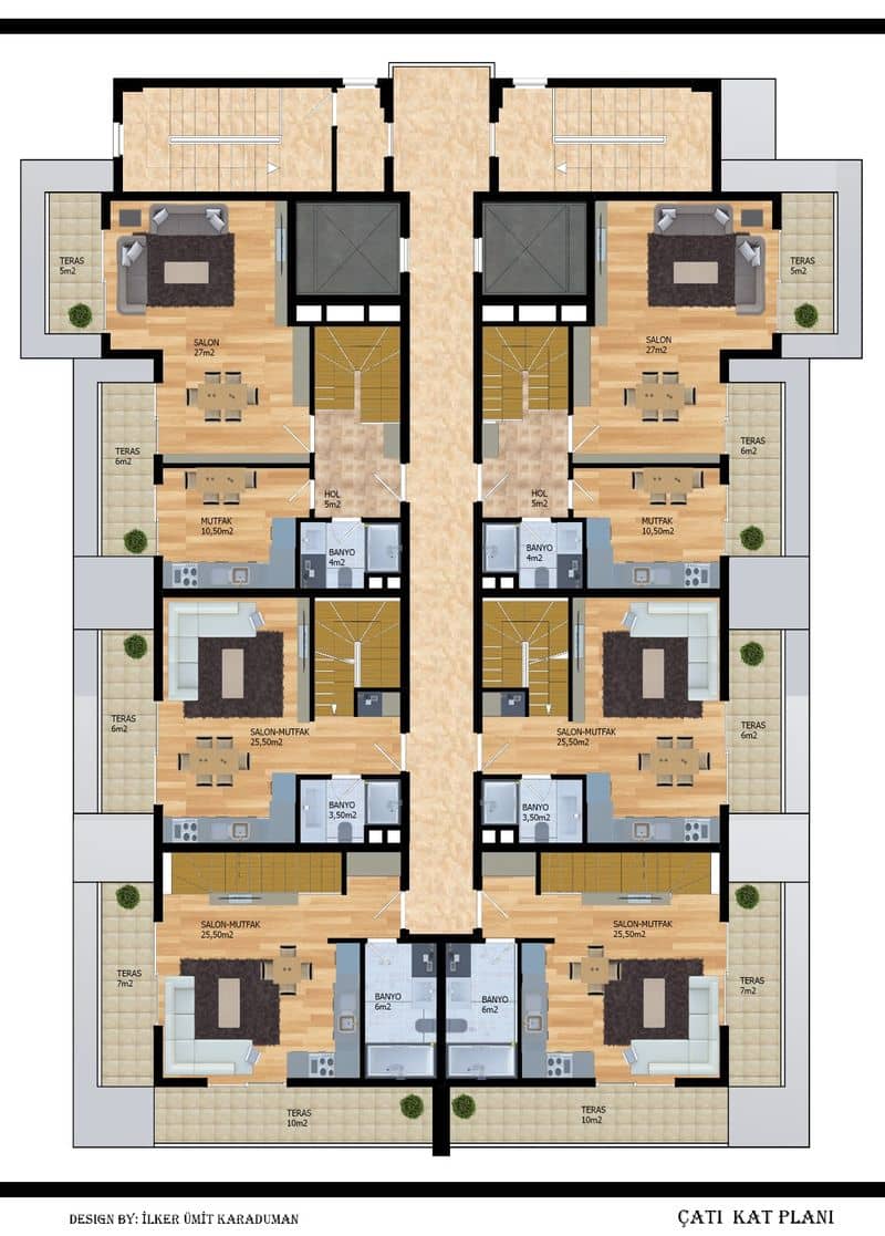 Квартиры от застройщика в новом ЖК в Махмутларе, Алания (00207) — фото 20