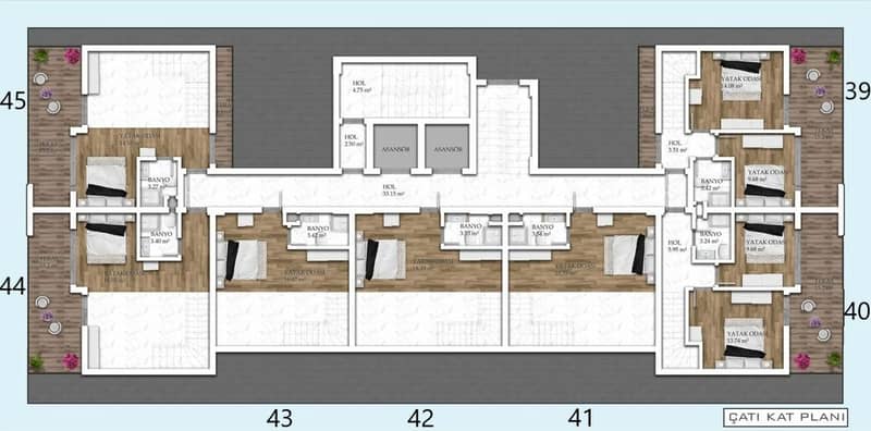 Apartments for Sale from Developer in Avsallar Area (00943) — photo 31