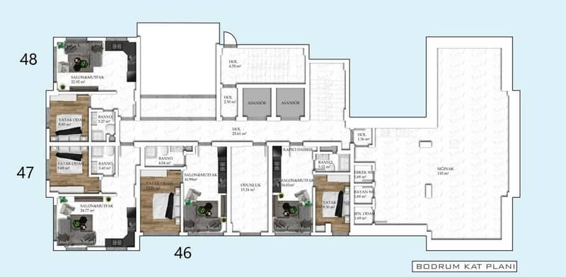 Apartments for Sale from Developer in Avsallar Area (00943) — photo 32