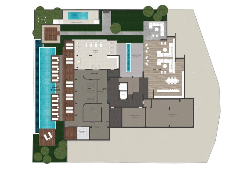 Апартаменты на продажу в новом закрытом комплексе в Авсаллар (01143) — фото 15