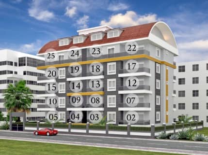 New 1-Bedroom Apartment at Reduced Price, Central Mahmutlar (0020005) — photo 3
