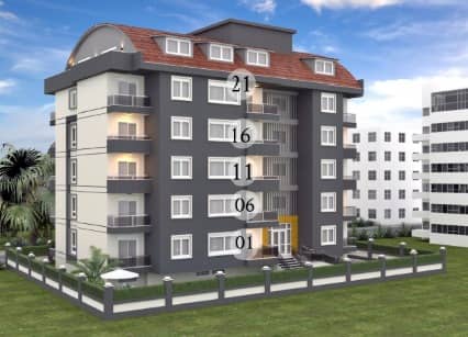 New 1-Bedroom Apartment at Reduced Price, Central Mahmutlar (0020005) — photo 2