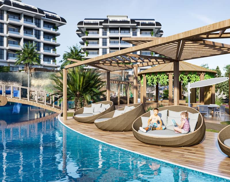 Apartments in Eco-Friendly Kargidzhak District of Alanya (001117) — photo 17