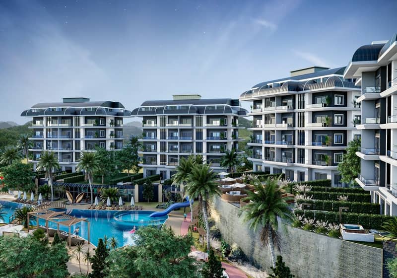 Apartments in Eco-Friendly Kargidzhak District of Alanya (001117) — photo 3