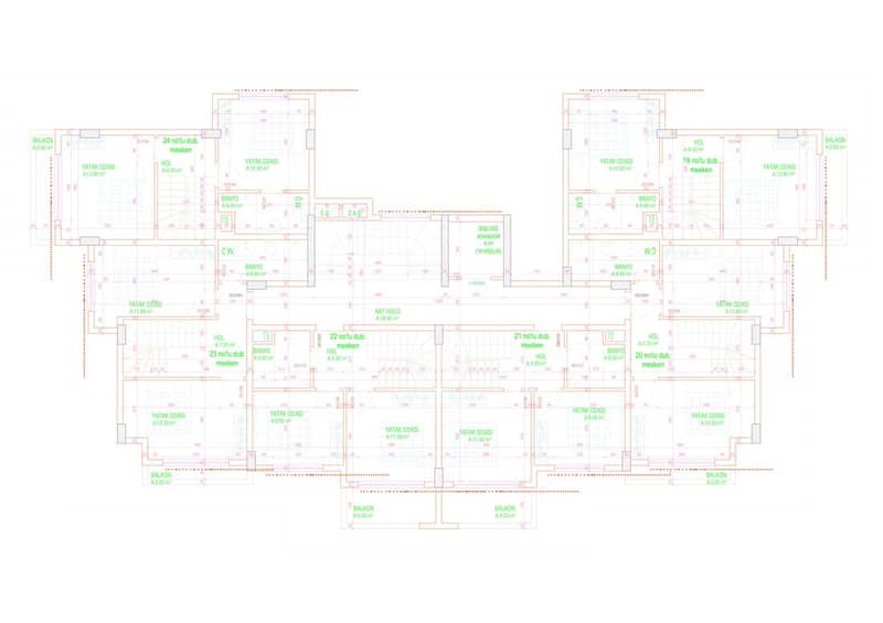 Apartments in Eco-Friendly Kargidzhak District of Alanya (001117) — photo 47