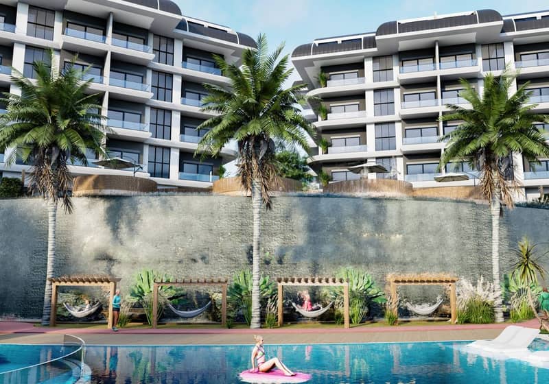 Apartments in Eco-Friendly Kargidzhak District of Alanya (001117) — photo 38