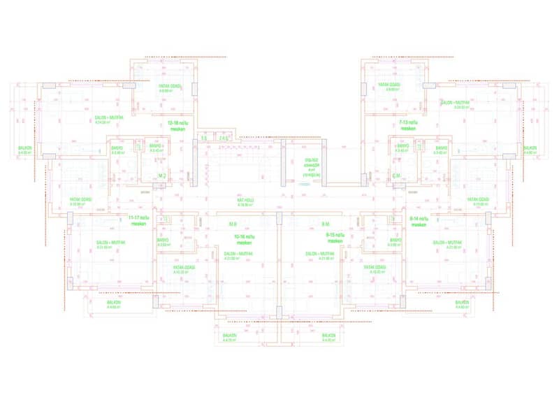 Apartments in Eco-Friendly Kargidzhak District of Alanya (001117) — photo 44