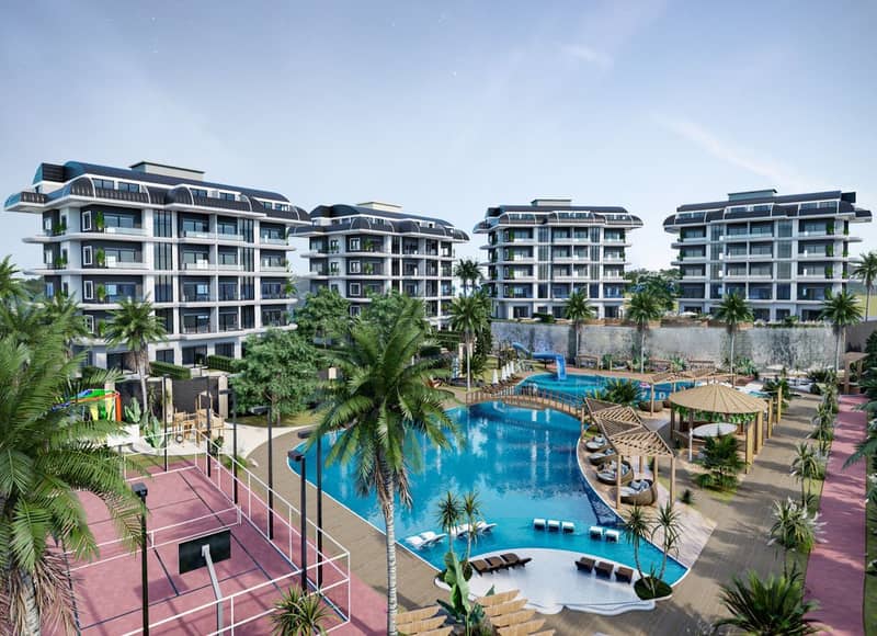 Apartments in Eco-Friendly Kargidzhak District of Alanya (001117) — photo 2