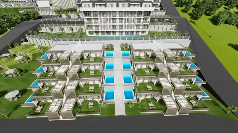Старт продаж! Масштабный премиум комплекс в экологически чистом районе Каргыджак (003398) — фото 13